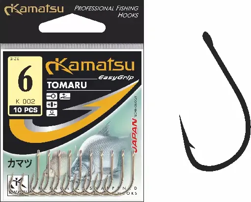 Изображение товара Набор крючков рыболовных KAMATSU Tomaru Bln / 510200304 (10шт)