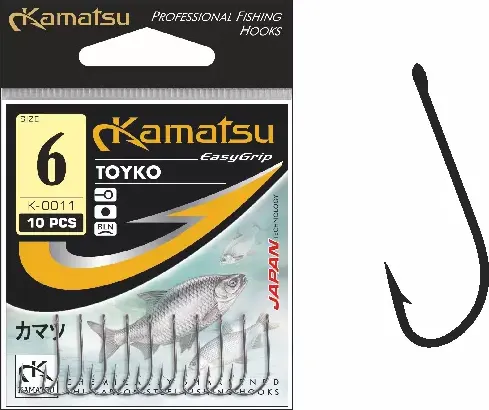 Изображение товара Набор крючков рыболовных KAMATSU Toyko Bln / 510400316 (10шт)