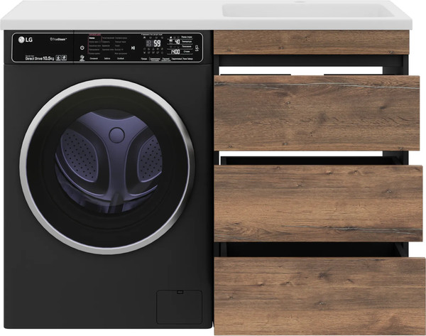 Изображение товара Тумба с умывальником Misty Коломбо 60 / П-Кол06060-0113Я+5217120