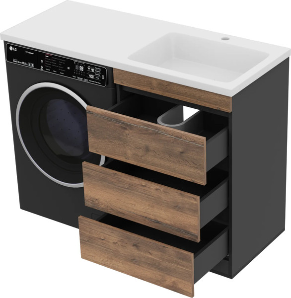 Изображение товара Тумба с умывальником Misty Коломбо 60 / П-Кол06060-0113Я+5217120