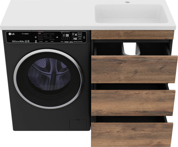 Изображение товара Тумба с умывальником Misty Коломбо 60 / П-Кол06060-0113Я+5217120