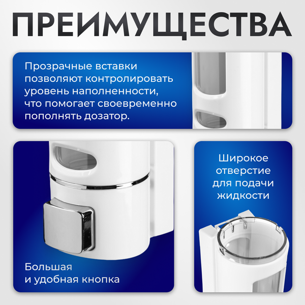 Изображение товара Дозатор Saniteco M-50W