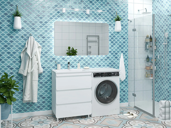 Изображение товара Тумба с умывальником Misty Чегет 70 / П-Чег-01070-01Н3Я+5218130