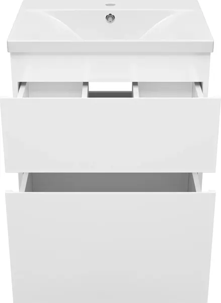 Изображение товара Тумба с умывальником Misty Лаки 60 / П-Лак-01060-0112Я+RCW-140360WH