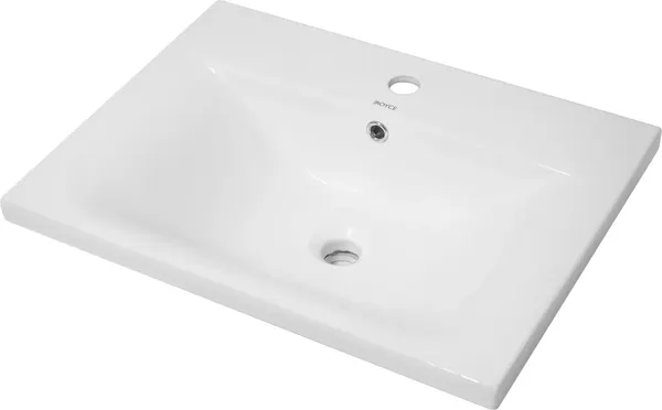 Изображение товара Тумба с умывальником Misty Лаки 60 / П-Лак-01060-0112Я+RCW-140360WH