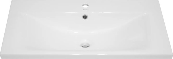 Изображение товара Тумба с умывальником Misty Лаки 80 / П-Лак-01080-0112Я+RCW-140380WH