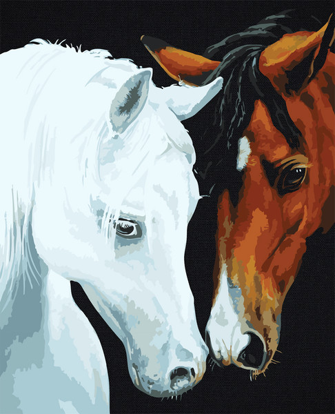 Изображение товара Картина по номерам Три совы Нежные чувства / КХп_48168