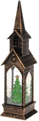 Изображение товара Световая фигурка Neon-Night Башня с эффектом снегопада и подсветкой 501-187