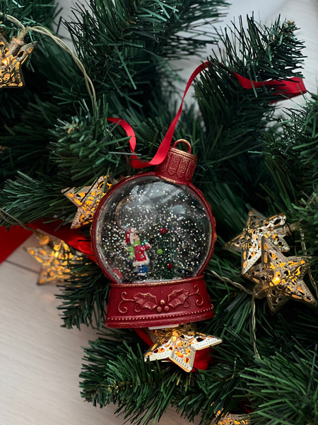 Изображение товара Снежный шар Neon-Night Елочный шар с эффектом снегопада и подсветкой 501-160