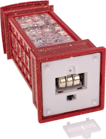 Изображение товара Световая фигурка Neon-Night Телефонная будка с эффектом снегопада и подсветкой 501-185