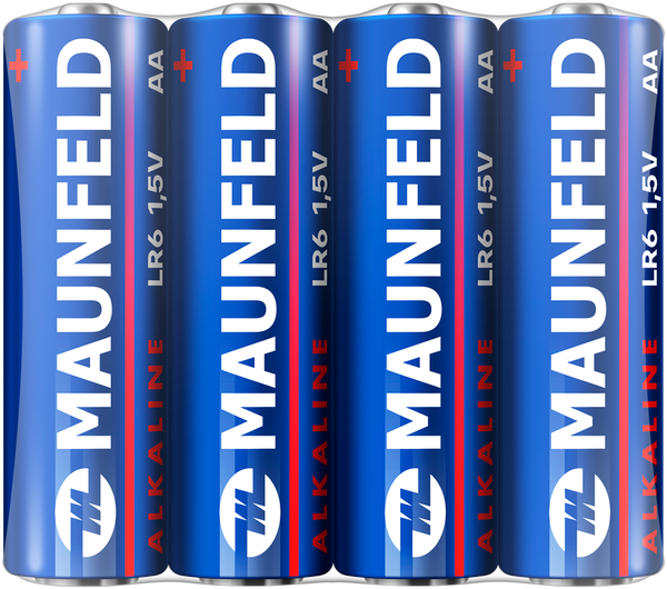 Изображение товара Комплект батареек Maunfeld Alkaline AA LR6 / MBLR6-SR40 (4шт)