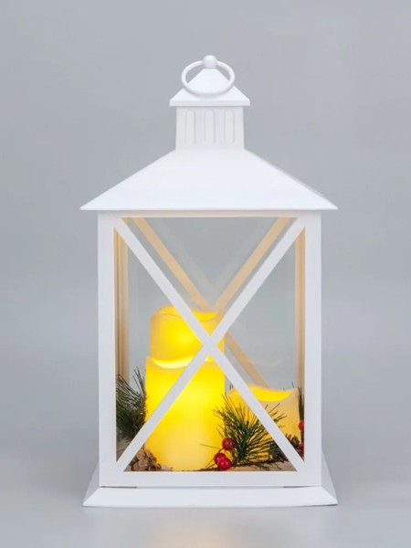 Изображение товара Светодиодная фигура 3D Neon-Night Фонарь с тремя свечами 513-071