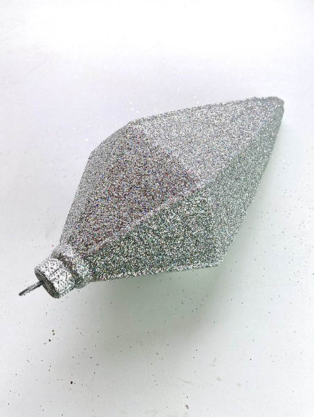 Изображение товара Елочная игрушка Justys Кристалл / В13 (21см, серебро парча)