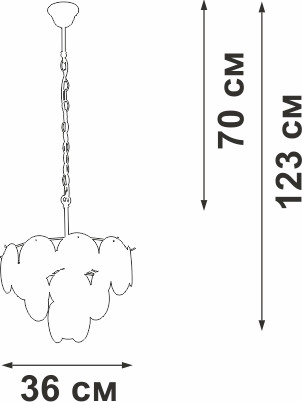 Изображение товара Люстра Vitaluce V5888-9/7