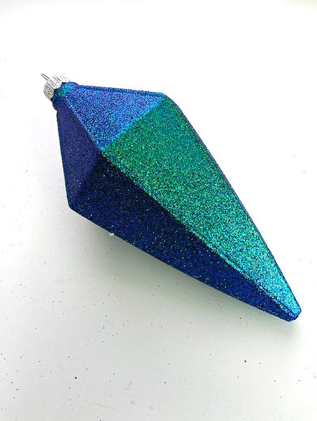 Изображение товара Елочная игрушка Justys Кристалл / ВН19 (21см, синий хамелеон)