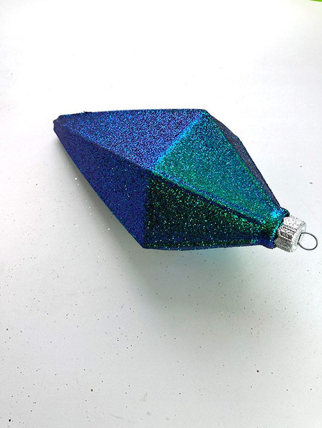 Изображение товара Елочная игрушка Justys Кристалл / ВН19 (21см, синий хамелеон)