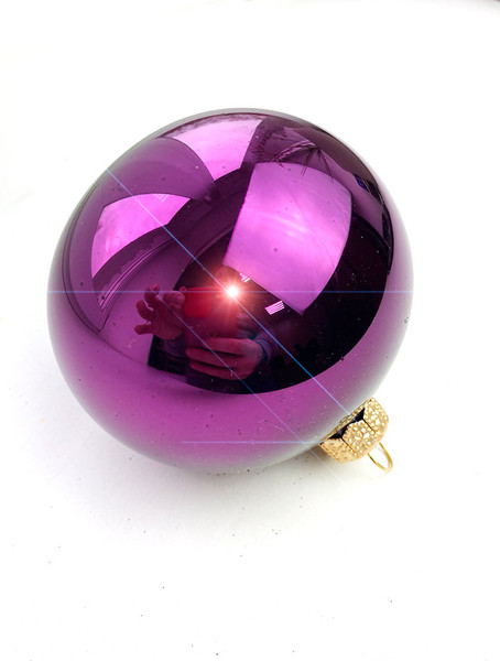 Изображение товара Шар новогодний Justys G-42 (80мм)