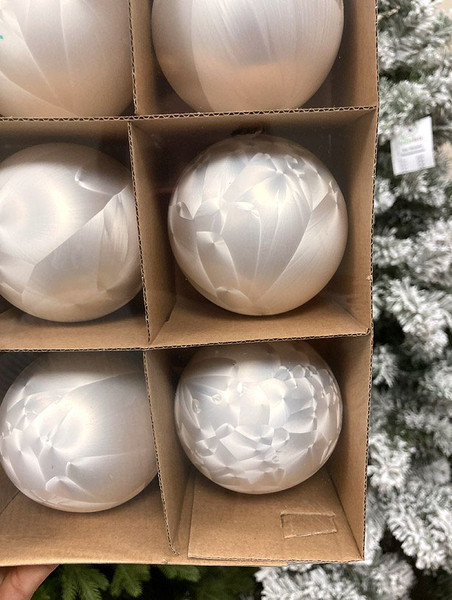 Изображение товара Шар новогодний Justys G-55 (80мм)