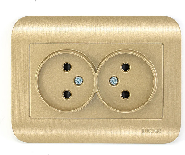 Изображение товара Розетка Luxar Deco 10.035.05 (шампань)