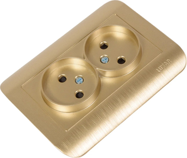 Изображение товара Розетка Luxar Deco 10.035.05 (шампань)