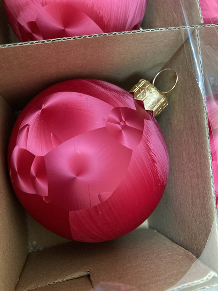 Изображение товара Шар новогодний Justys G-65 (80мм)