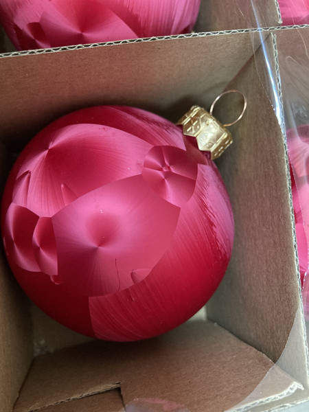 Изображение товара Шар новогодний Justys G-65 (80мм)