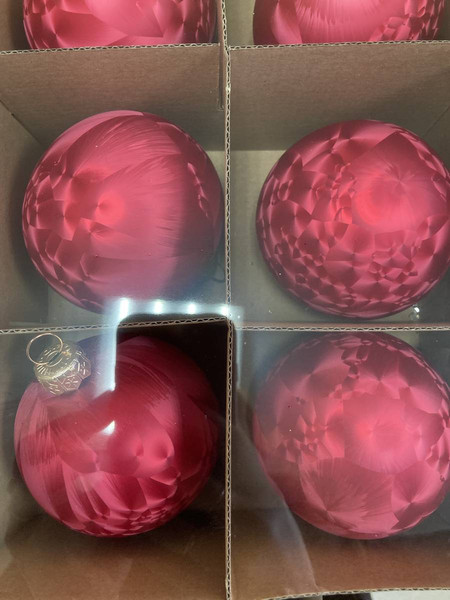 Изображение товара Шар новогодний Justys G-65 (80мм)