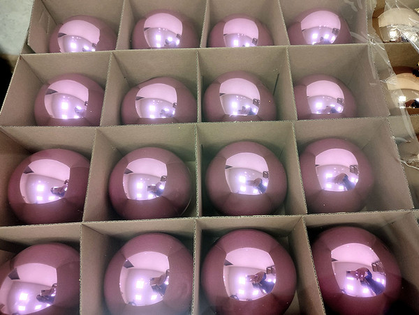 Изображение товара Шар новогодний Justys G-68 (80мм)