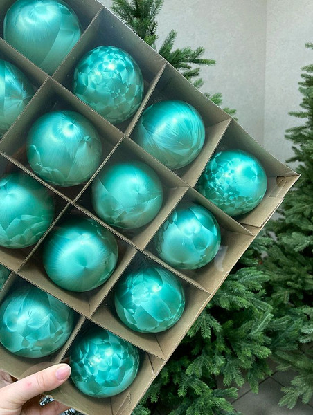 Изображение товара Шар новогодний Justys G-70 (80мм)