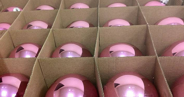 Изображение товара Шар новогодний Justys G-95 (80мм)