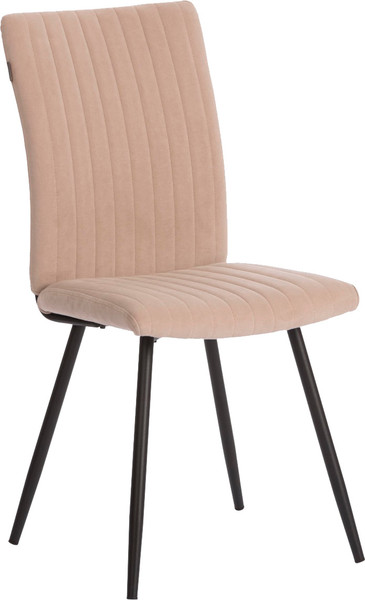 Изображение товара Стул Tetchair Monte Carlo флок (бежевый/черный)