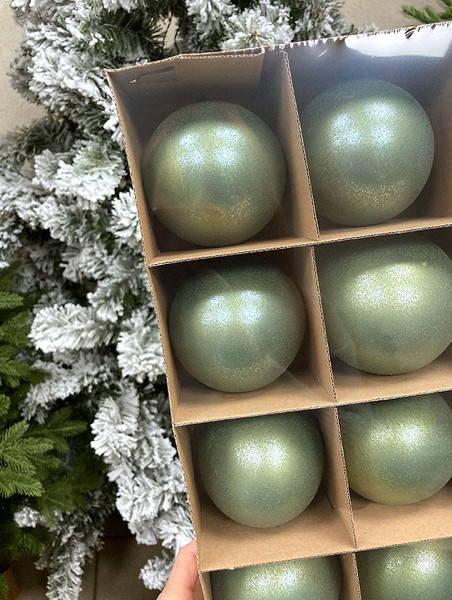 Изображение товара Шар новогодний Justys G-172S (80мм)