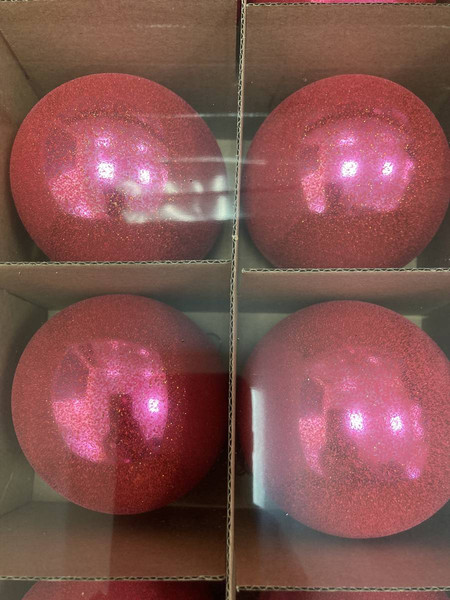 Изображение товара Шар новогодний Justys G-211S (80мм)