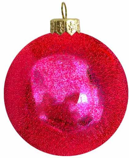 Изображение товара Шар новогодний Justys G-211S (80мм)