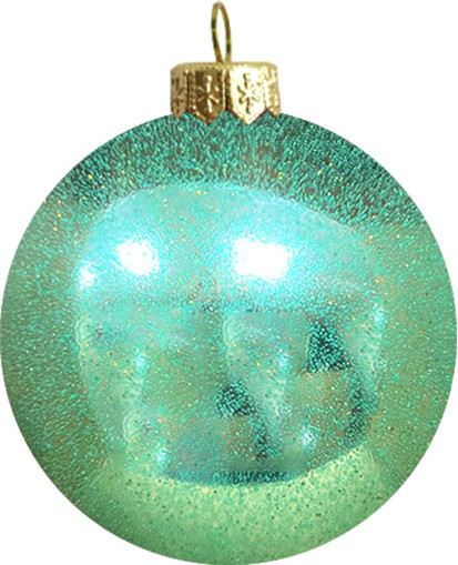 Изображение товара Шар новогодний Justys G-215S (80мм)