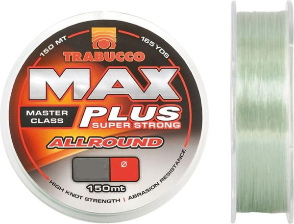 Изображение товара Леска монофильная Trabucco Max Plus Allround 150м 0.25мм / 057-00-250