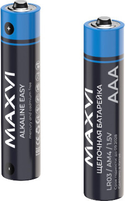 Изображение товара Комплект батареек Maxvi MBLR03ES4 AAA (4шт)