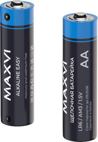 Изображение товара Комплект батареек Maxvi MBLR6ES2 AA (2шт)