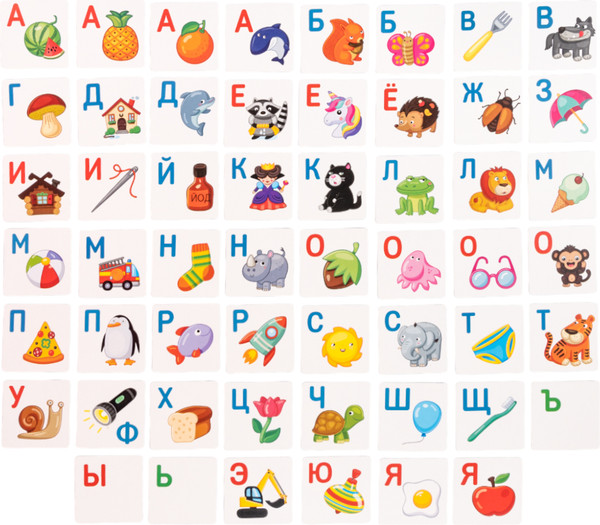 Изображение товара Развивающая игра Десятое королевство Азбука Учим буквы / 05315