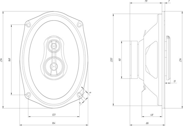 Изображение товара Коаксиальная АС ORIS Electronics JB-693Q