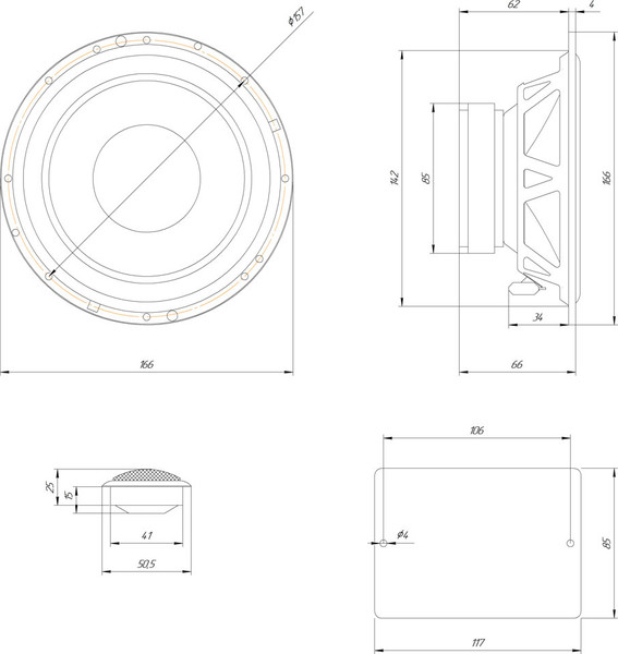 Изображение товара Компонентная АС ORIS Electronics Type 2