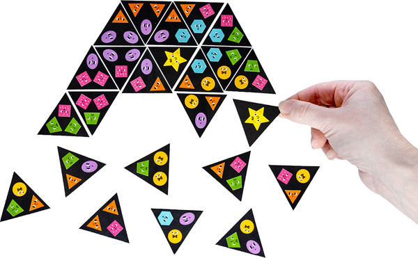 Изображение товара Игра-головоломка Десятое королевство Фигурное тримино / 05287