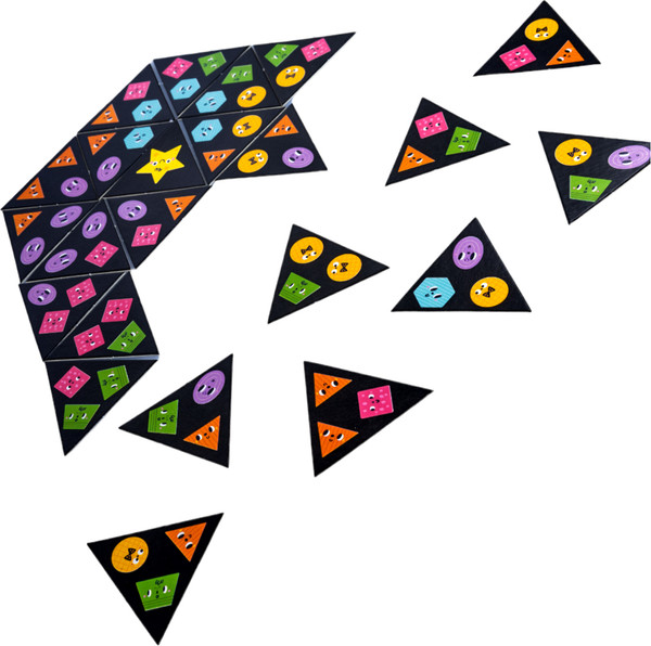 Изображение товара Игра-головоломка Десятое королевство Фигурное тримино / 05287