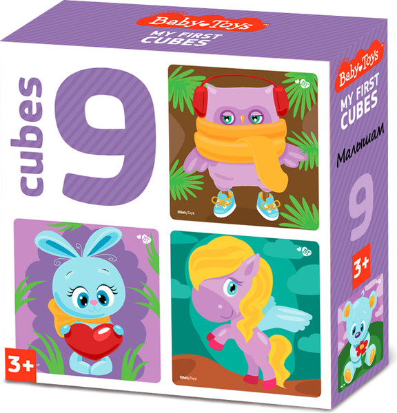 Изображение товара Развивающий игровой набор Десятое королевство Кубики Малышам / 05495