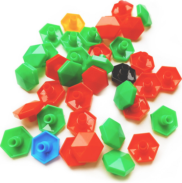 Изображение товара Развивающая игра Десятое королевство Мозаика круглая Утенок / 02190