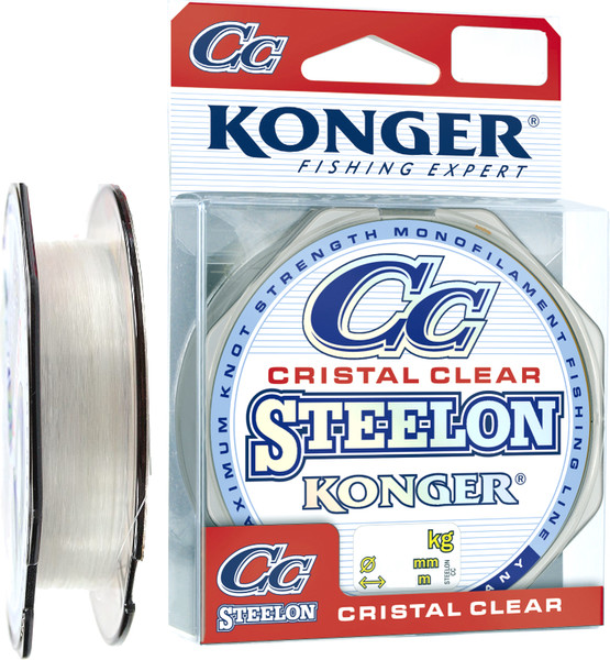 Изображение товара Леска монофильная Konger Steelon Cristal Clear 100м 0.20мм / 240100020
