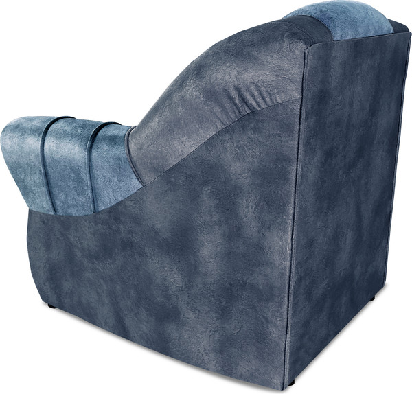 Изображение товара Кресло мягкое Lama мебель Афина (Safari Sky/ Safari Midnight)