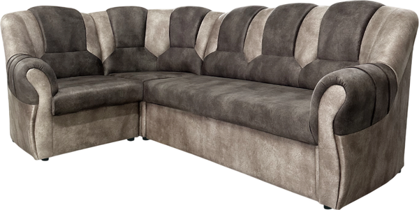 Изображение товара Диван угловой Lama мебель Афина М Правый (Mink/Chestnut)