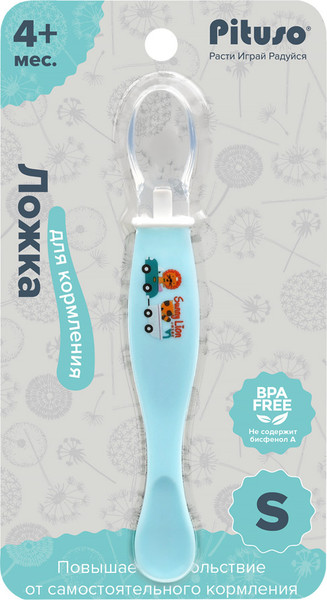Изображение товара Ложка для кормления Pituso SN6406 (голубой)