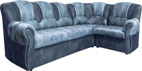 Изображение товара Диван угловой Lama мебель Афина М Левый (Sky/Midnigt)